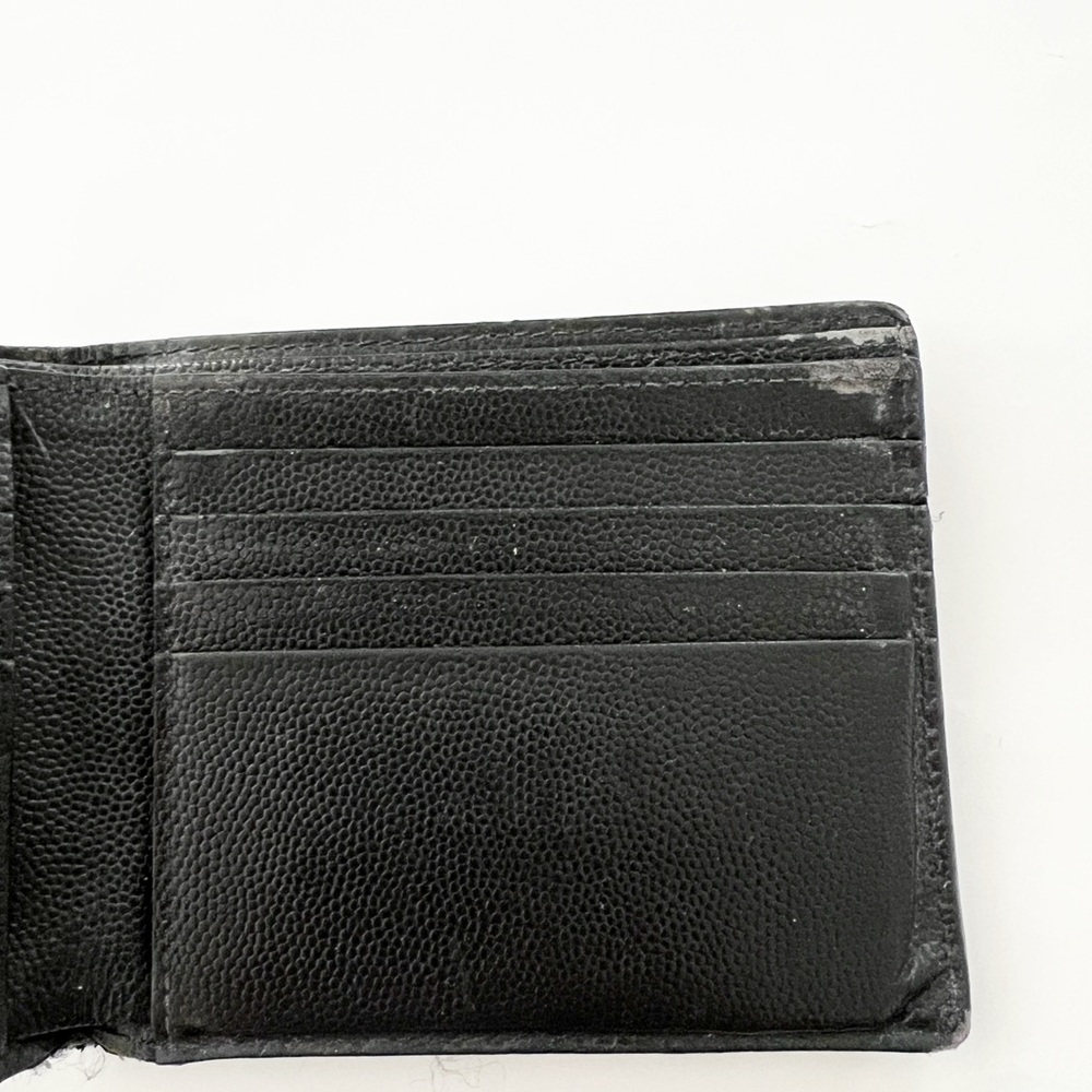 Saint Laurent Paris East/West Black Leather Wallet - Picture 7 of 11